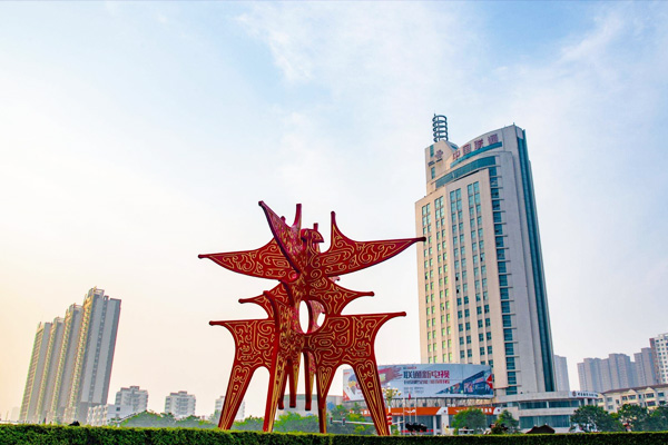 湖北武汉一建筑公司供暖常压立式燃气热水锅炉