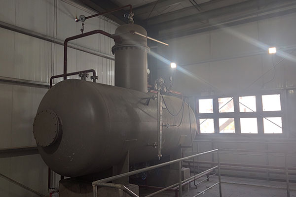 江苏苏州一瓦楞纸厂用4吨欧睿系列燃气蒸汽锅炉项目